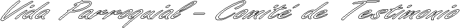 Vida Parroquial - Comit� de Testimonio